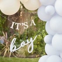 아들이예요 베이비샤워 Its a Boy 가랜드 Its a Boy Baby Shower Bunting
