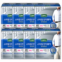 디펜드 스타일 언더웨어 남성 라이트핏슬림 중형 10개입, 8팩, 남성용, 팬티형