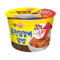 오뚜기 컵밥 춘천닭갈비 덮밥 310gx12개, 210g x 12개