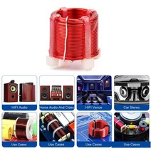 코일 스피커1Pcs 에어 코어 인덕터 0.6mm 스피커 크로스 오버 코일 무산소 구리 주파수 분배기 DIY, 11 0.6mm 1.2MH