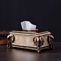 휴지 케이스 인테리어소품 티슈 케이스 레트로 파우치, C