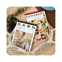 레트로 하이틴 인물 사람 인스 판스 빈티지 다꾸 일러스트 스티커북 세트 2종 50매, 옵션02 SCHUBERT ROSE