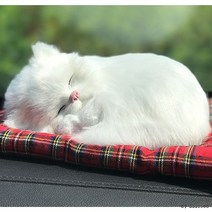 차량용 고양이 미니캣 탈취제 KC인증 인형 활성탄 리얼펫, 1미미캣-코리안숏