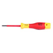절연공구 절연니퍼 드라이버 펜치 (절연드라이버 KF-304I(+)PH2X100mm)