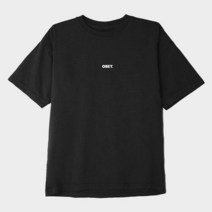 오베이 (165262705) 볼드 미니 반팔티 BLACK