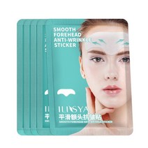 5pcs-ilisya 이마 패치 안티 링클 스티커 찌푸린 라인 제거 트리트먼트 에이징 리프팅 모이스춰 라이징 마스크 스킨 케어 주름 방지, 01 5 pcs
