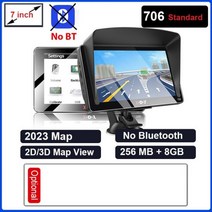 내비게이션 자동차 네비게이션 인치 차량 XGODY 트럭 GPS 네비게이터 2.5D 풀 터치 스크린 자연 음성 안내 256M + 8G 최신 지도 업데이트 7, 7 inch Standard_3
