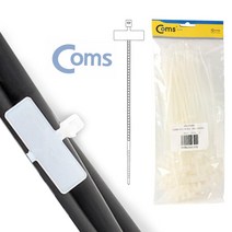 소홈 마킹판 케이블타이 마크타이 라벨타이 20cm 100개 TV선 선정리 배선정리