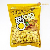 서울식품 허니뻥이요 240gX3개 옛날과자 옥수수스낵 꿀단지몰