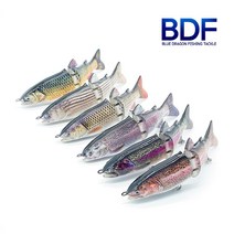 청룡조구 리얼 조인트 관절베이트 23g 배스 빅베이트, 06.오렌지테일