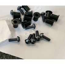 야마하 YZF R1 R6 R3 R25 XJ6 FJR1300 XT600 TDM 850 900 Tmax Nmax Xmax 125 155 용 10PCS 5mm 앞 유리 나사 키트, GRAY