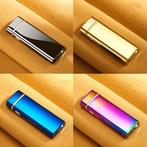 슬림형 68g USB충전식 후레쉬기능 플라즈마 라이터, 5. 무광블랙