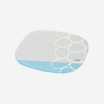 로프트샵 타이디 러그 푸킨(Rug Fukin) - 스톤 블루 단품, 혼합, 17x17x0.2cm