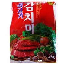 감치미 쇠고기 2kg 대상 식자재 조미료 업소용 식당, 1