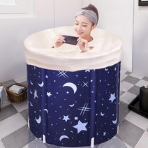 필스페이스 이동식욕조 반신욕기 성인접이식 1인 튜브미니욕조, 기본구성 + 단열커버, 1개
