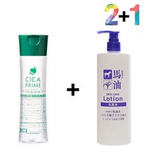 시카 진정 스킨 닦토 토너 지성 병풀 AHA토너 히알루론산 티트리토너 병풀잎수 닦아내는토너 모공축소, 시카프라임스킨 2개_히알스킨180ml 1개, 본상품선택