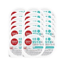 올따옴 CJ 햇반 식후혈당조절 도움밥 210g 18개