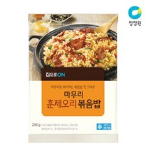 청정원 36)훈제오리 마무리 볶음밥230g x8개 (냉동), 8개, 230g