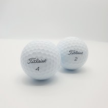 타이틀리스트 A+급30알 골프 로스트볼, 흰색