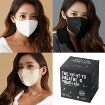 국산 KF94 데일리 마스크 마이에어존 마스크 1박스(1매 X 50개) 새부리형 더마테스트, 마스크 1p 50개 중형, 흰색