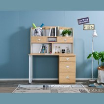 좁은방 공간활용 수납많은 편수책상 학생책상 싱글족, 워시