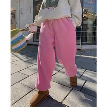 뽀글이 후리스 조거팬츠
