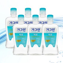 동아제약 가그린 제로 구강청결제 750ml x 6개, 단품