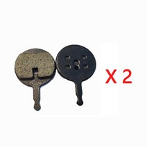 2인 Lankeleisi 전기 자전거용 브레이크 패드 액세서리, 05 K660 2 Pairs, 한개옵션1