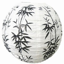 흑대나무 한지 등갓 인테리어 한지등 원형등 무지등 일식등 거실등 한지공예 종이등 장식등 무드등 1