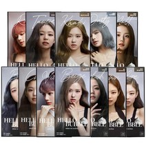 미쟝센 헬로버블 염색약 /헤어컬러/거품염색/핑크/골드/로즈, 5.올뉴 헬로버블 6N 초코브라운3