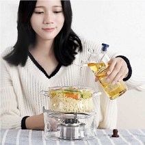 힙스터샵 신기한물병 유리병 투명 새소리 먹방 디자인 특이한, E