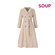 [숲(SOUP)] 트렌치 원피스(SW9OPPE)