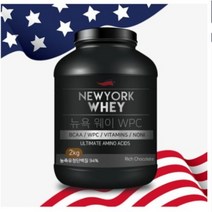 뉴욕웨이 WPC 단백질 보충제 초코맛 2kg X 2개