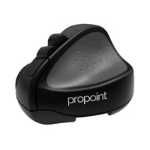 Swiftpoint ProPoint 무선 인체 공학적 마우스 및 프레젠테이션 클리커 건강 소프트웨어 수직 펜 그립 가상 레이저 포인터 및 스포트라이트 겸비 아이패드와 호환