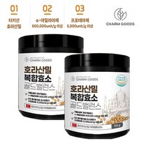 호라산밀효소 알파 아밀라아제 탄수화물 단백질 분해 프로테아제 150g 2통