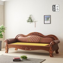 노송가구 나예 생황토 전통한지 흙침대 카우치소파 싱글(S), 단품