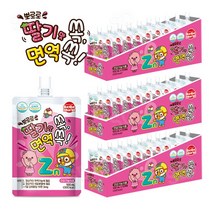 뽀로로 딸기맛쏙 면역쏙 30EA 아연함유 어린이음료, 단품, 단품