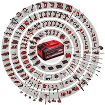 Einhell 무선 오비탈 샌더 TE-OS 18/230 Li Solo(스피드 일렉트로닉스 마이크로 벨크로 알루미늄 베이스 플레이트 더스트 백 3x 샌드페이퍼 포함 배터리 및 충전기 제외)-30261, 5.2 Ah 배터리 및 충전기 포함