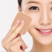 10p 사각 메이크업 스펀지 퍼프 컴팩트 교체 윤곽메이크업 화장도구
