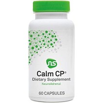 신경과학 Calm cp - 코티솔 매니저 + 포스파티딜세린 바나바 잎 타우린 + 글리신이 포함된 진정 보충제 - 기분 수면 지원 + 스트레스 관리 - 코티솔 감소에 도움(60캡슐), 60카운트(1팩)