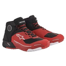 Alpinestars CR-X Drystar 라이딩 슈즈 (12) (레드/블랙), Red/Black, 11, Red/Black