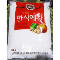 맛있는 한식예찬 백설 3K, 3kg, 1