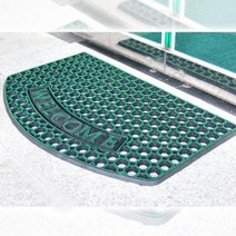 펜션 여름 물놀이 모래털기 고무매트 깔판 상업용 빗물발판 사무실 스크린골프 빌딩