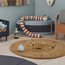 오이오이 [OYOY] 애니멀 페이스 러그 (택1), 단품