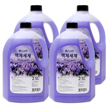 이룸 찌든때 얼룩제거 액체세제 (일반/드럼겸용) 2500ml 4개