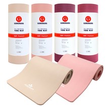 NBR 요가매트 20mm 16mm 10mm 두꺼운 요가매트 와이드, 가-퍼플(NBR10mm)