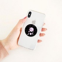 [바보사랑] 핑크문 스마트톡(스마트홀더/스마트톡)[키스맥], 상세 설명 참조, 색상:차콜풀문노트, 상세 설명 참조