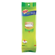 스카치브라이트 스위퍼키트 정전기 청소포 대형 60매, 3개