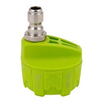 고압세척기 부품 6 in 1 고압 세척기 조절 노즐 1/4 인치 클리너 물 호스, 01 green