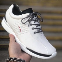 남성 리얼 가죽 구두 스터드 없는 미끄럼 방지 골프화 아웃도어 골프화